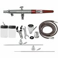 Paasche MIL-3AS Dual Action Siphon Feed Airbrush Set with 3 Tips 655MIL3AS